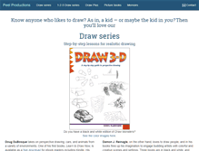 Tablet Screenshot of drawbooks.com